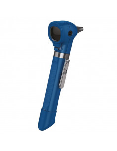 Otoscopio de bolsillo LED 2.5 V azul real con mango